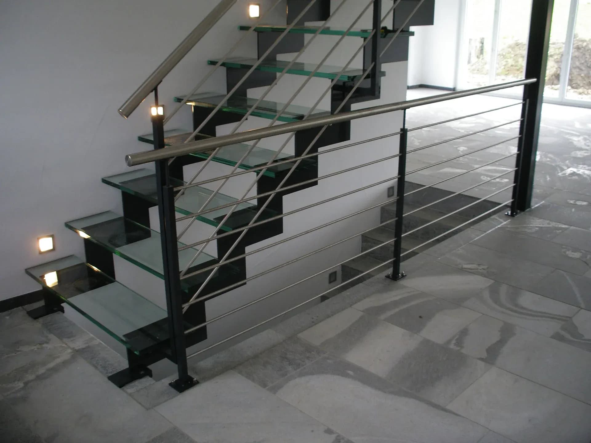 Design-Geländer Einfamilienhaus